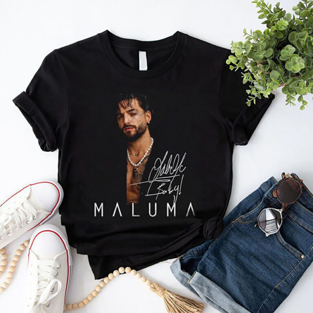 Maluma Signature Tshirt Maluma Tshirt Maluma Don Juan Tour Shirt